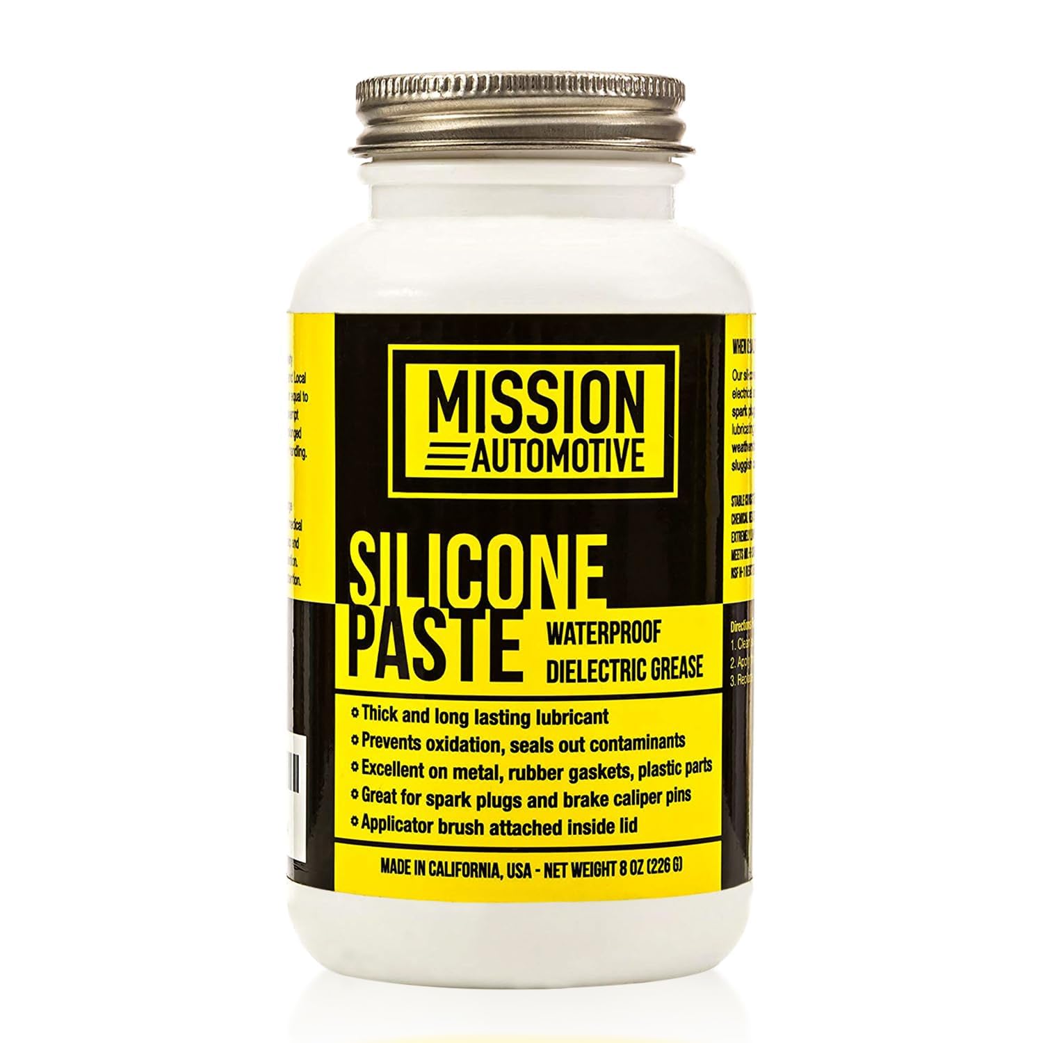 MISSION AUTOMOTIVE Dielectric Silicone Paste Waterproof Marine Grease (8 Oz)