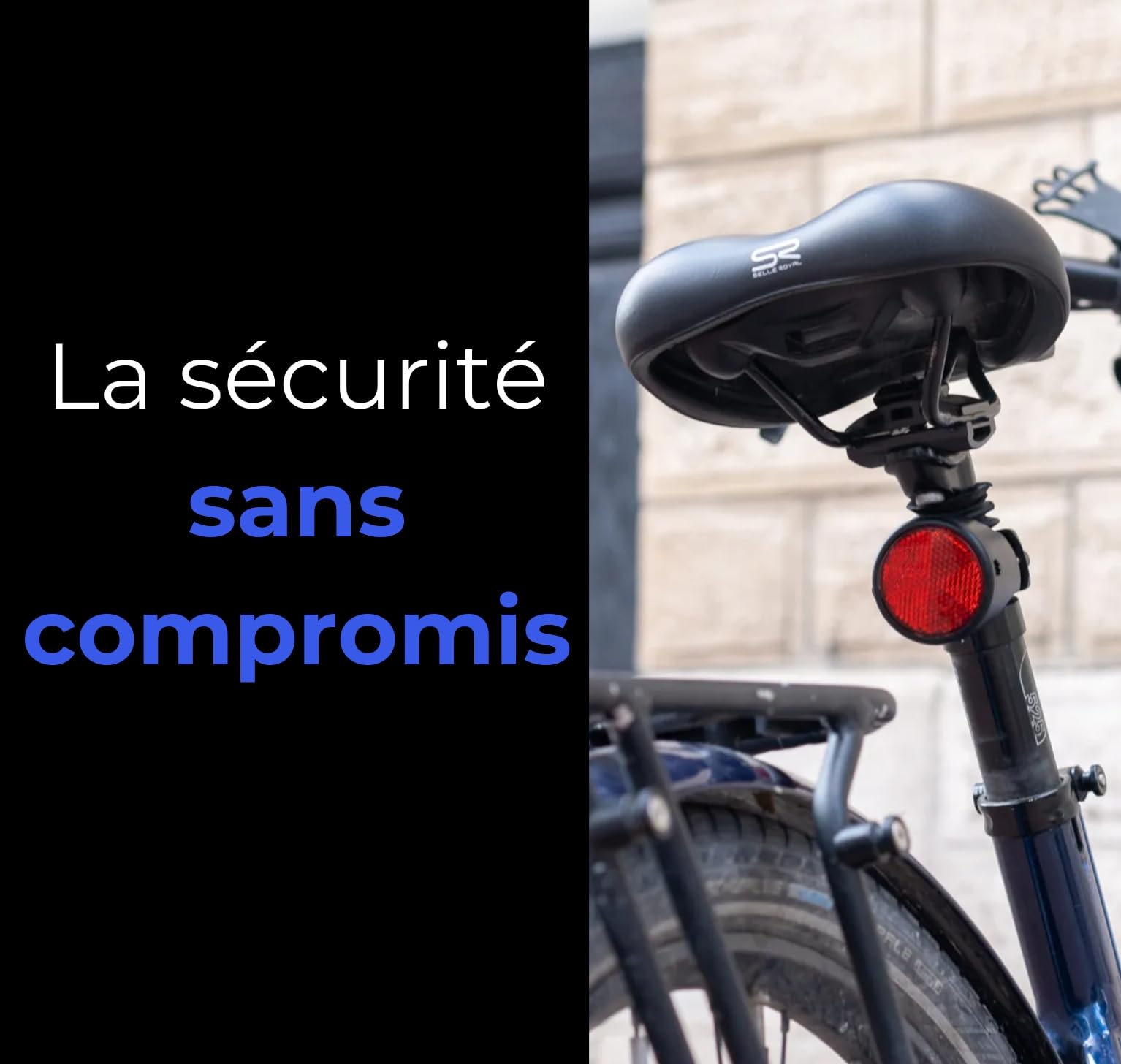 Invoxia Bike Tracker Traceur GPS Antivol Vélo Connecté | Réflecteur discret étanche, autonomie 3 mois, alertes temps réel, abonnement 1 an inclus