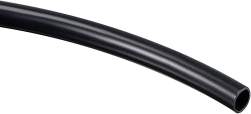 uxcell Tubo negro del arnés de cable del tubo del PVC, 316-inch (4.5mm) ID 10ft manga para la protección del alambre del revestimiento del alambre