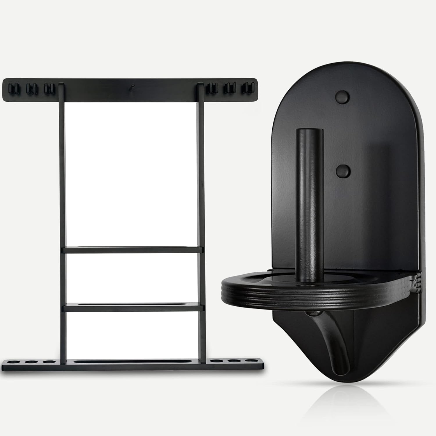 BILLIARDS XPRESS Pool Cue Rack & Billiard Hand Chalk