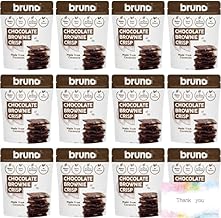 ブルーノ bruno クリスピーブラウニー チョコレートブラウニー 60g×12個セット オリジナルメッセージカード付