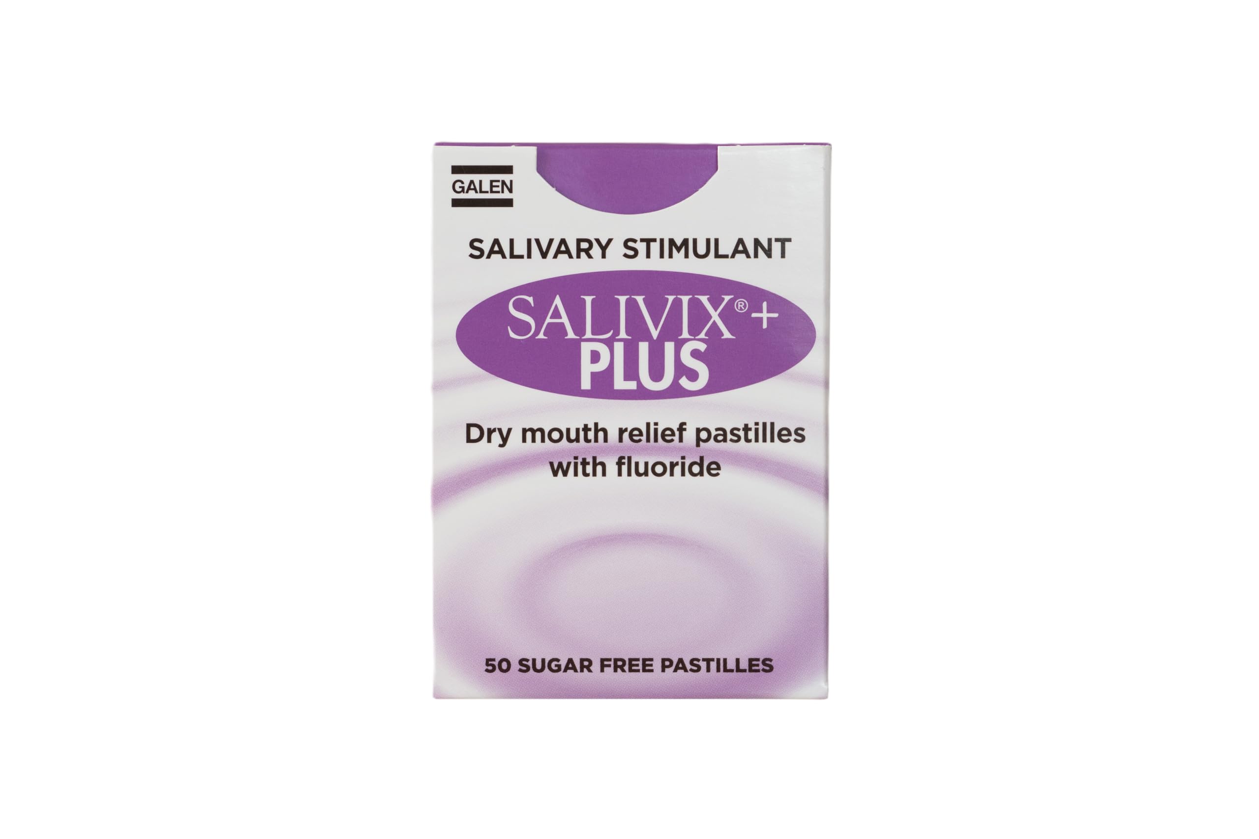 50 Sugar Free Salivix PLUS Dry mouth relief pastilles with fluoride