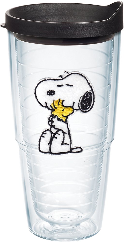 Gobelet Peanuts Tervis transparent à double paroi isolante