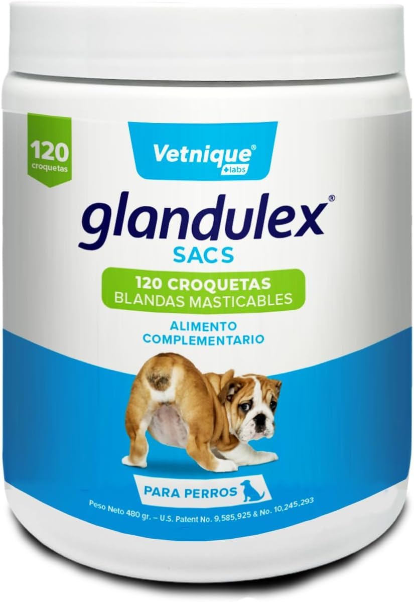 JTPHARMA Glandulex Sacs - 120 Croquetas