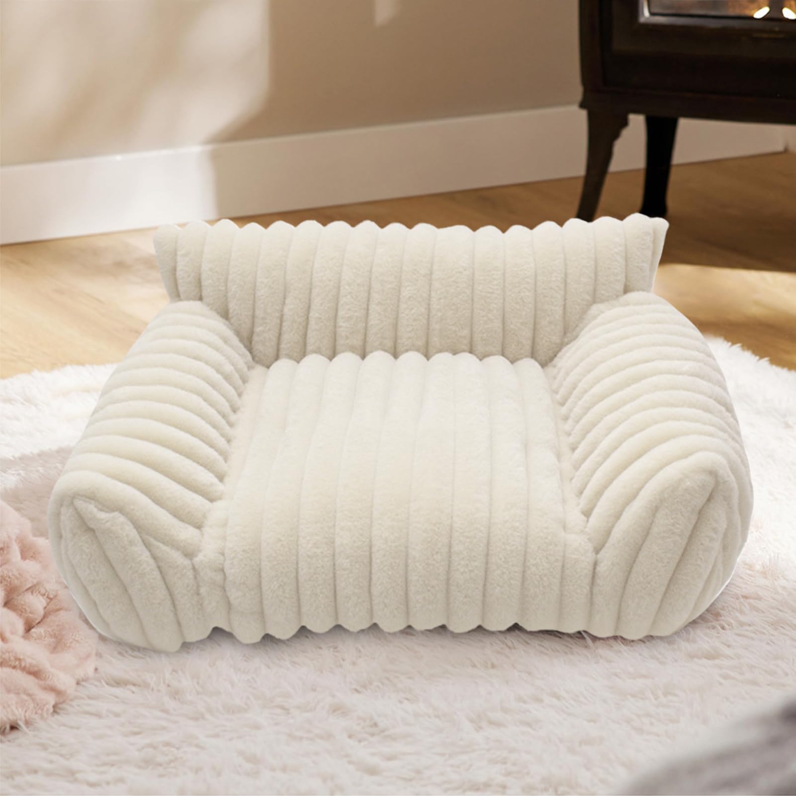 Sofá para Gatos | Sofá para Mascotas De Interior,Cómodo Cama Elevado para Gatos y Perros para Coche Dormitorio Apartamento Viaje Patio