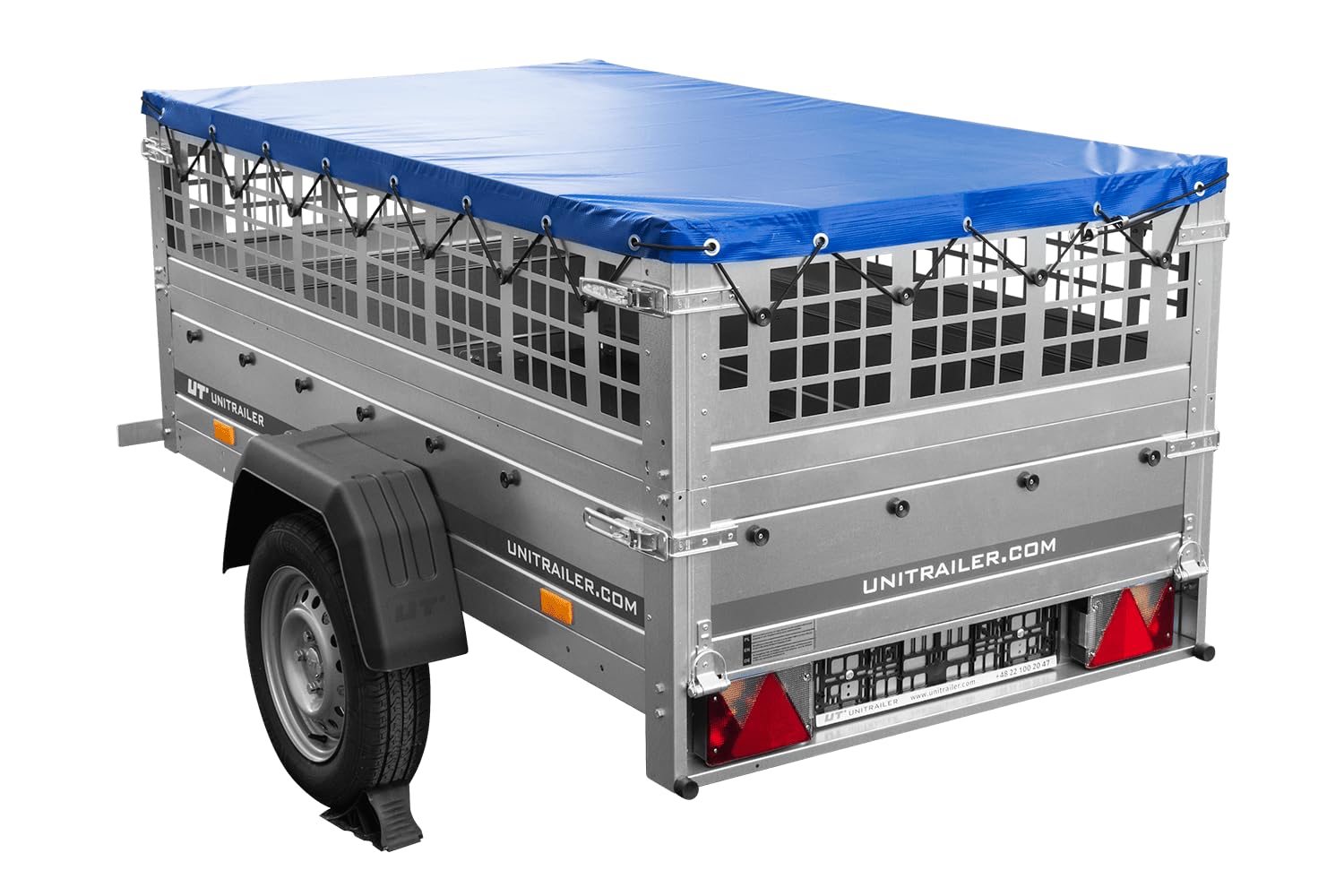 UNITRAILER Pkw Anhänger Garden Trailer 200 Kipp + Zubehör