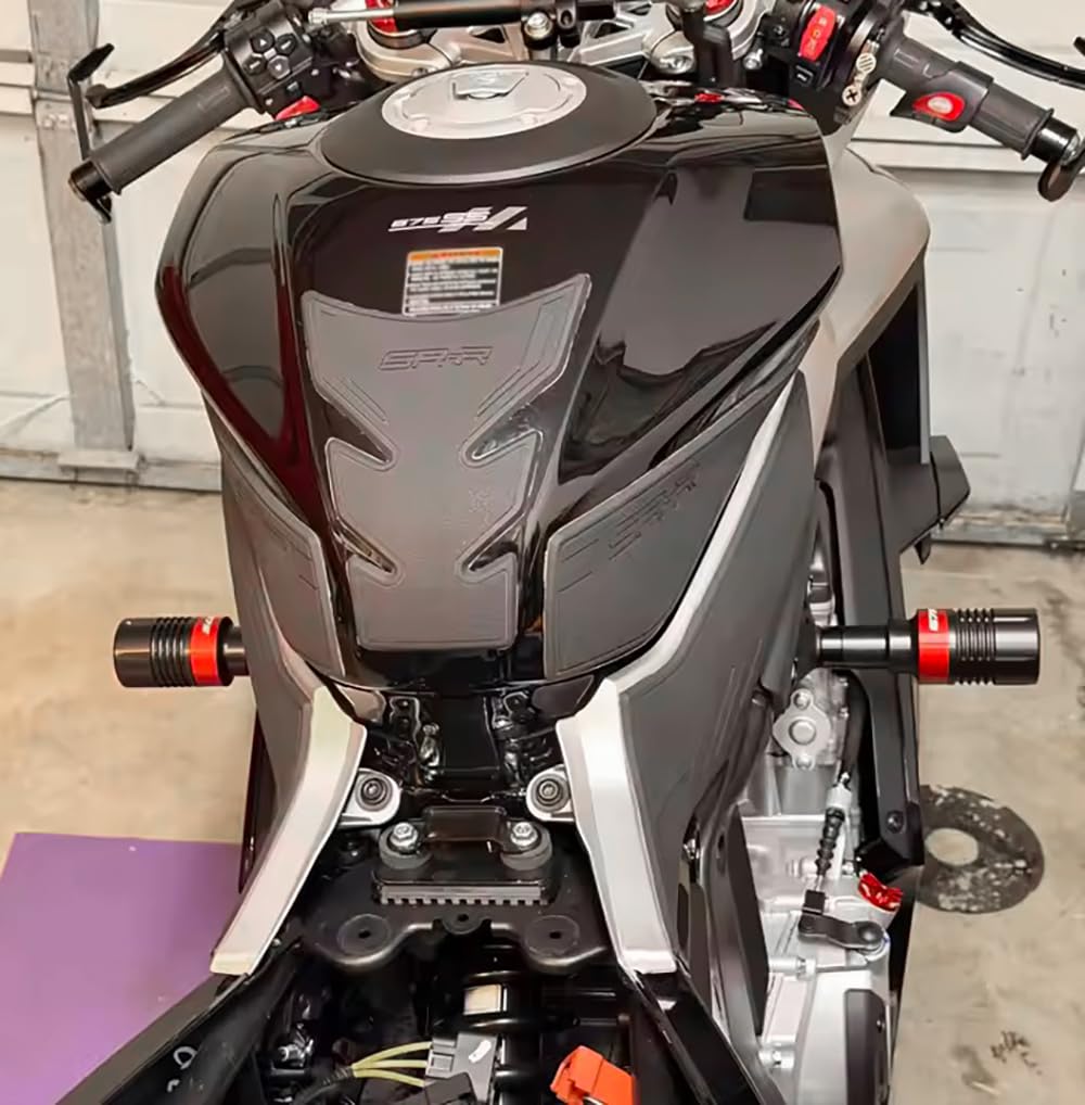 Accessori per moto Protezione del telaio Protezioni anti-caduta Protezioni paramotore per CFMOTO 675SR 675SR-R 675NK 675SS CF MOTO 675 SR 675 NK SS 675 SRR SR-R Protezione del telaio (Grigio
