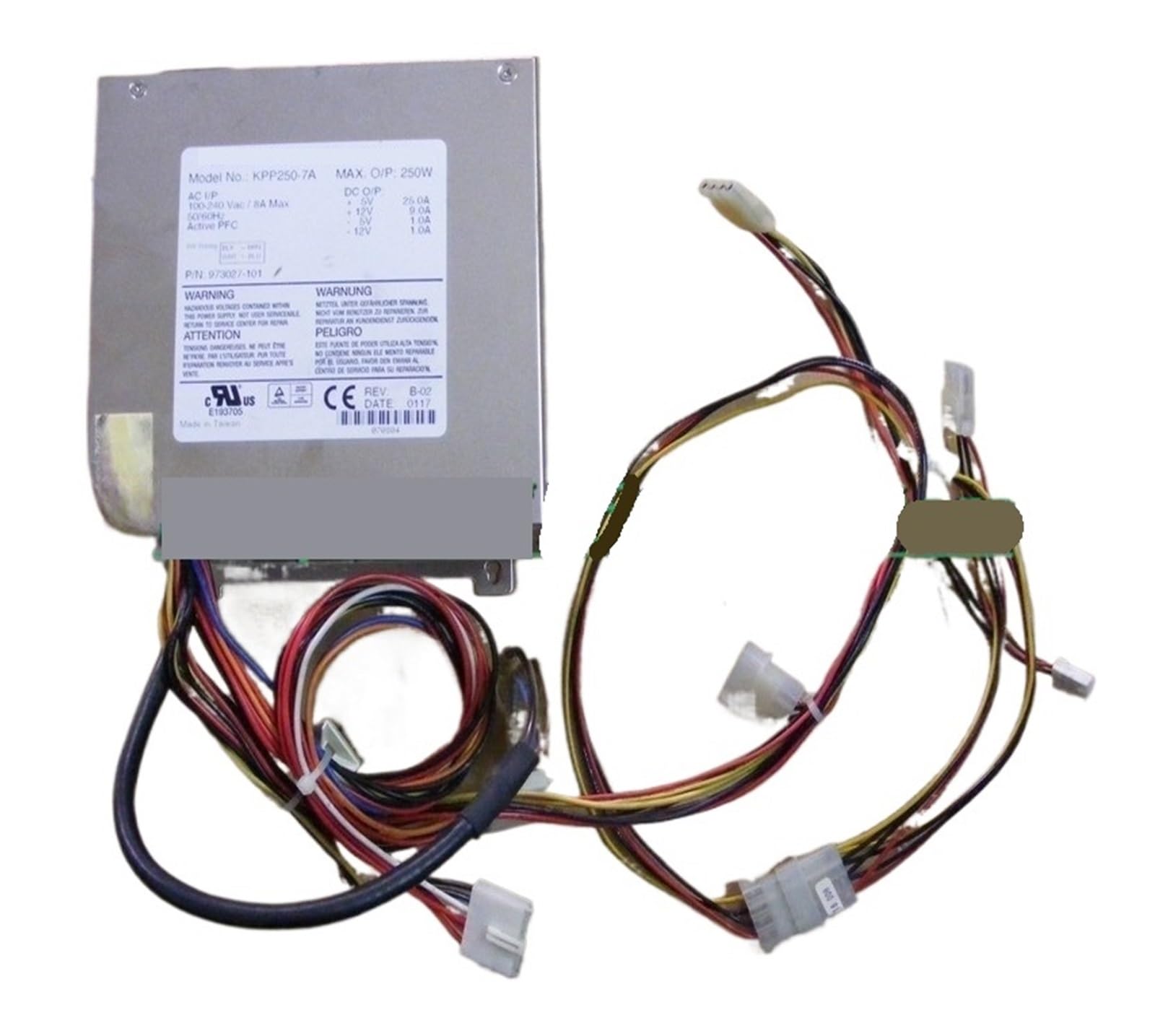 TSCFHGQI Power KPP250-7A 250W Power Supply
