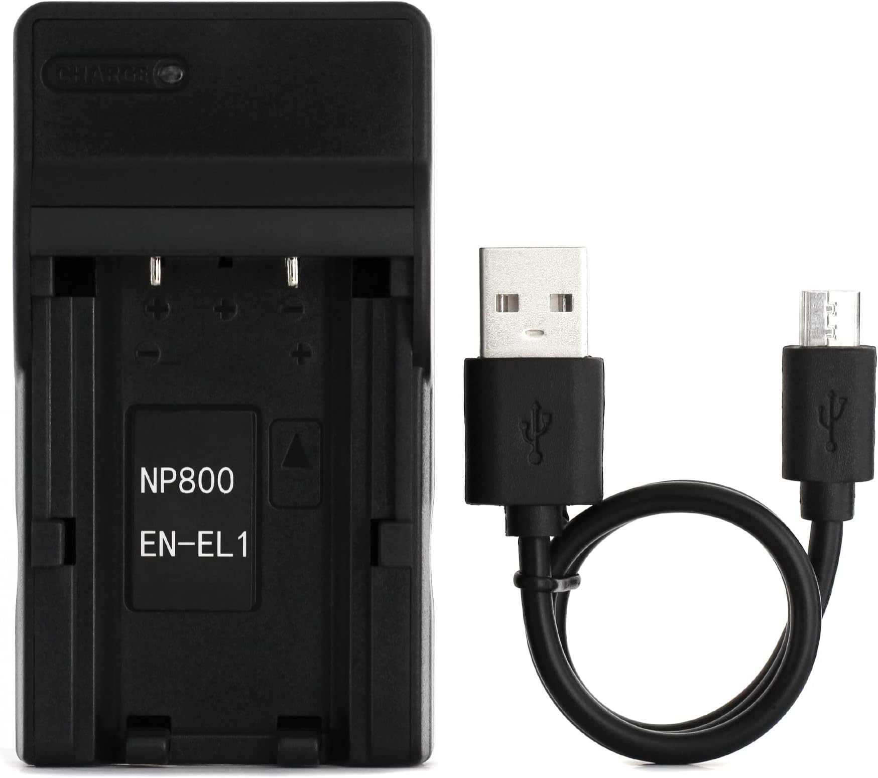 EN-EL1 USB Charger for Nikon COOLPIX 4300, 4500, 4800, 5000, 5400, 5700, 775, 8700, 880, 885, 995, E880 Camera and More