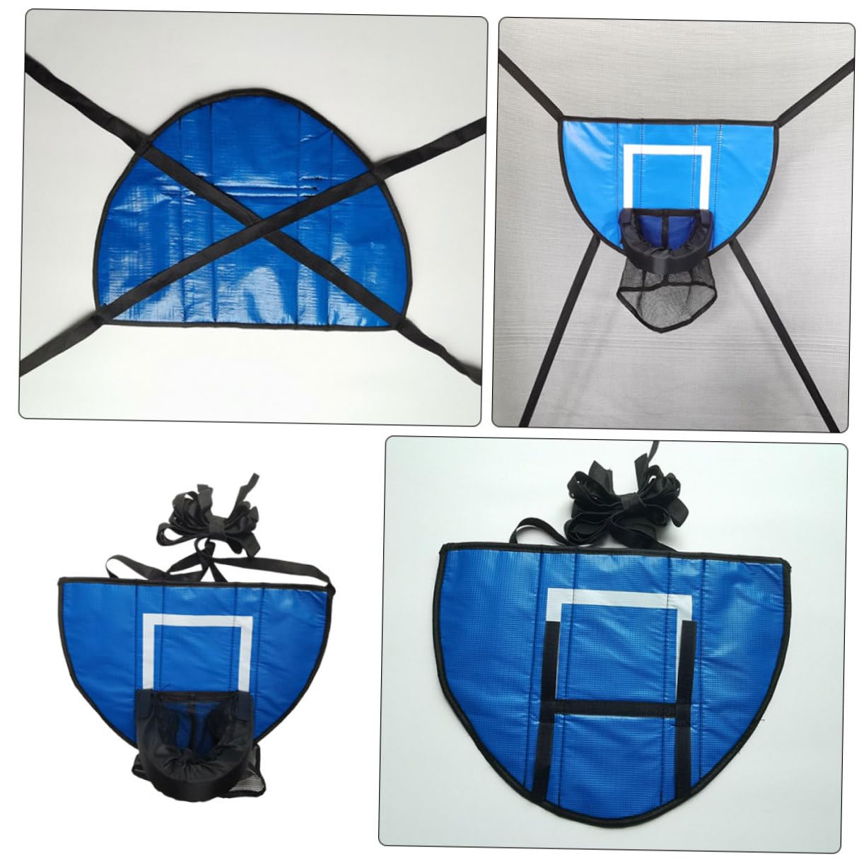 ifundom Indoor Trampoline Basketball Hoop Funny Basketball Frame for Safe Indoor Sports Rack Encourages Creativity and Motor Skills Development