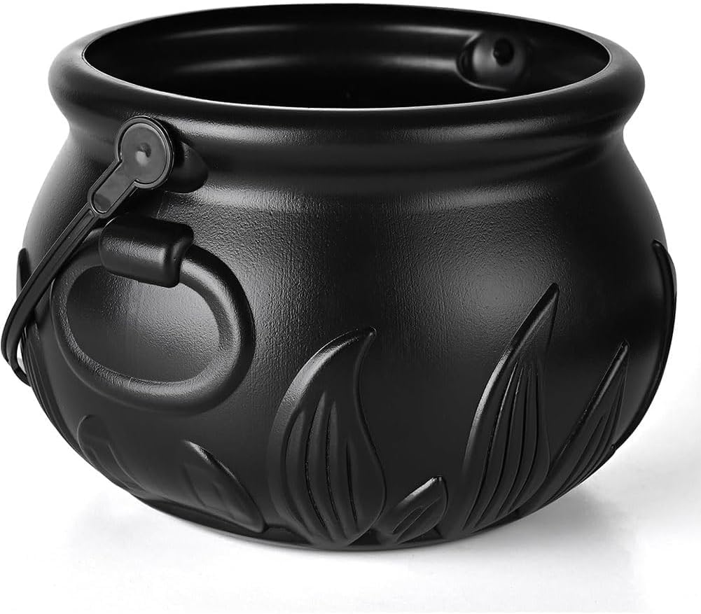 Generisch Halloween Cauldron Decor,DIY Floating Potion Set with Witches Cauldron and Mist Maker,Halloween Decorations Indoor,Magic Floating Potion Bottles and Diffuser Vintage HalloweenDecor (Set B)