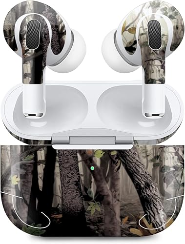 MightySkins Skin compatible con Apple AirPods Pro 2  Tree Camo  Funda protectora, duradera y única de vinilo  Fácil de aplicar, quitar y cambiar