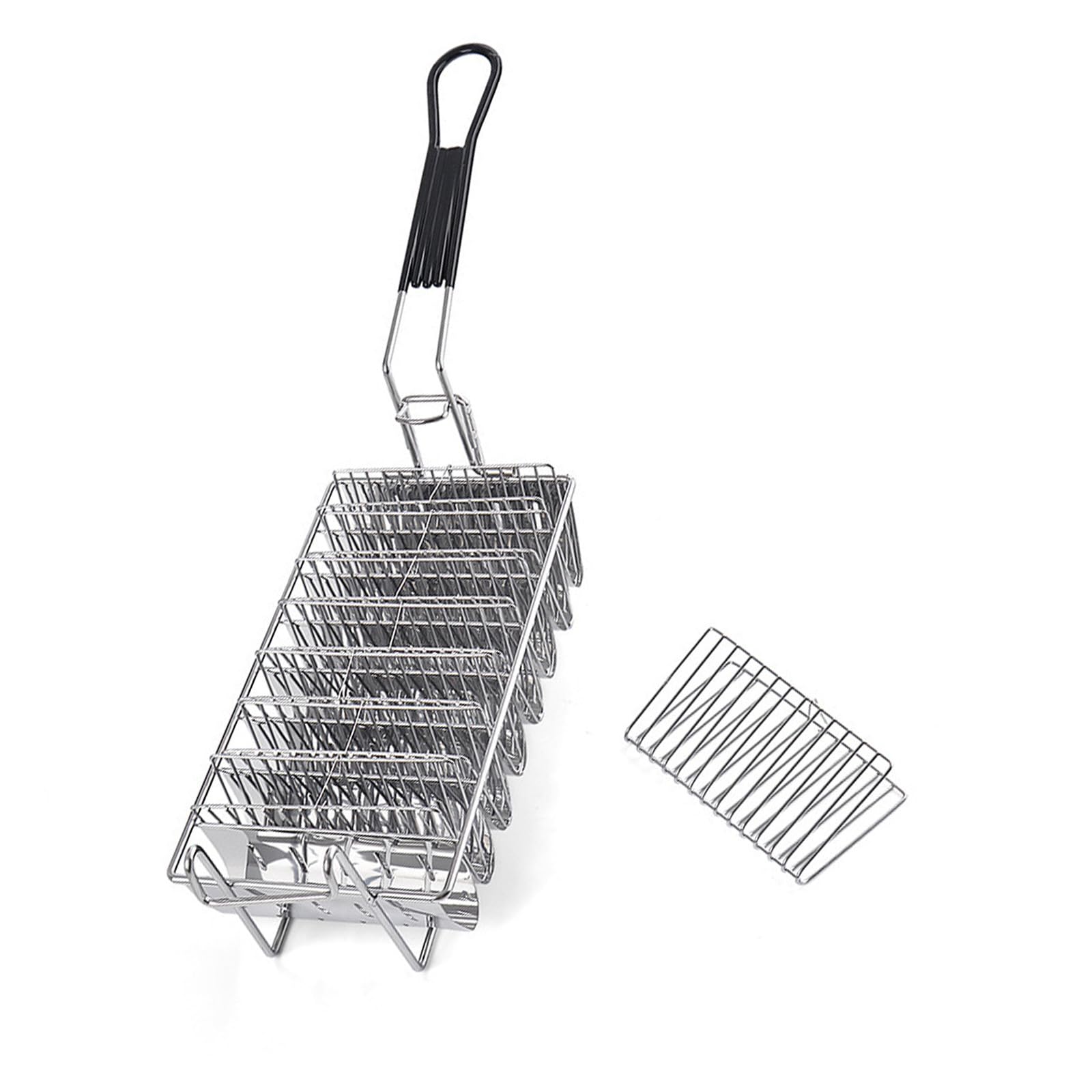Piceioep Professional 8 Grids V Shape Fry Basket Shapers Ensuring Efficient Cooking and Easy Cleaning Fry Basket Holders Holders