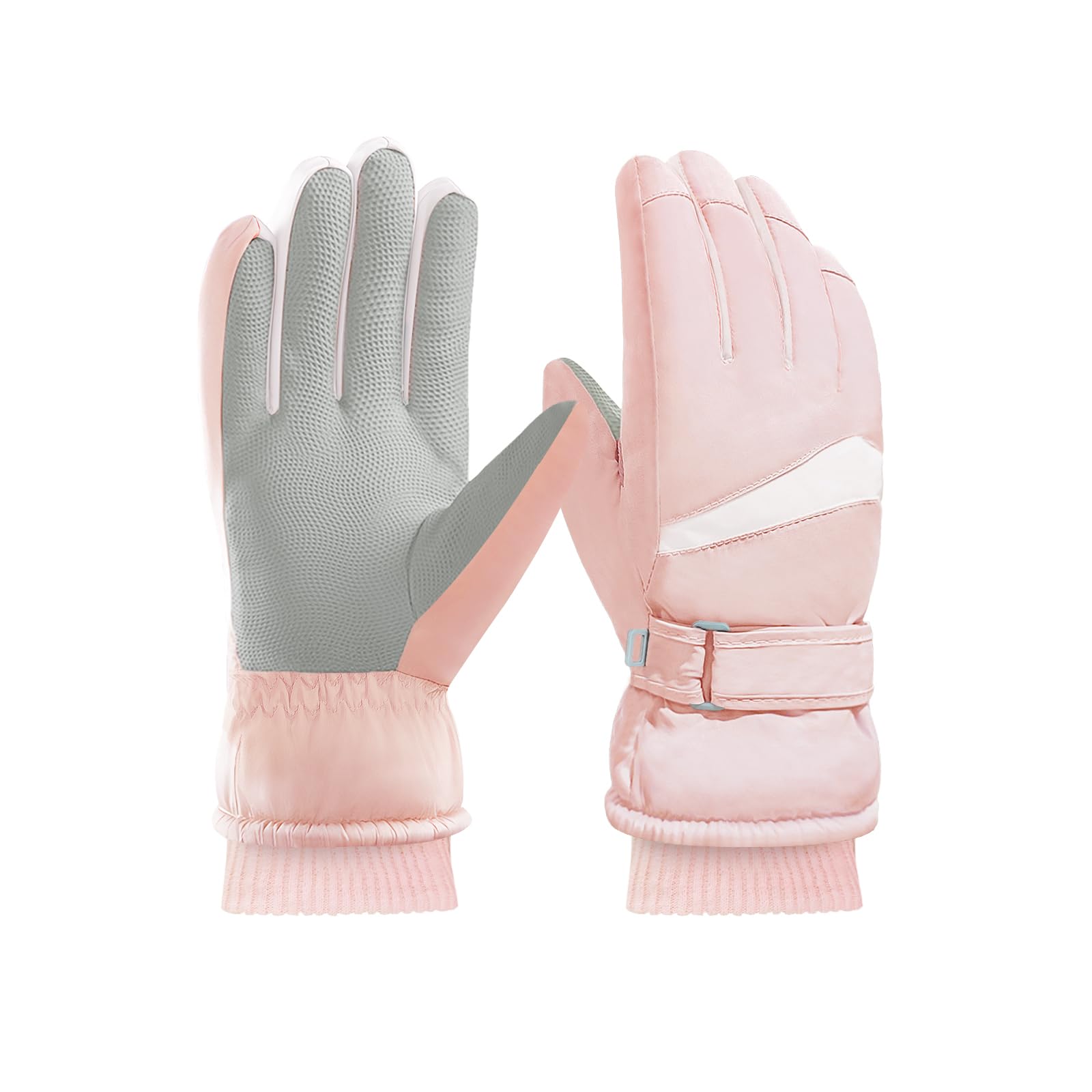 Damen-Skihandschuhe, winddicht, Thermo-Touchscreen-Handschuhe, wasserdicht, Winter, warm, Schneehandschuh für Skifahren, Radfahren, Outdoor-Sport