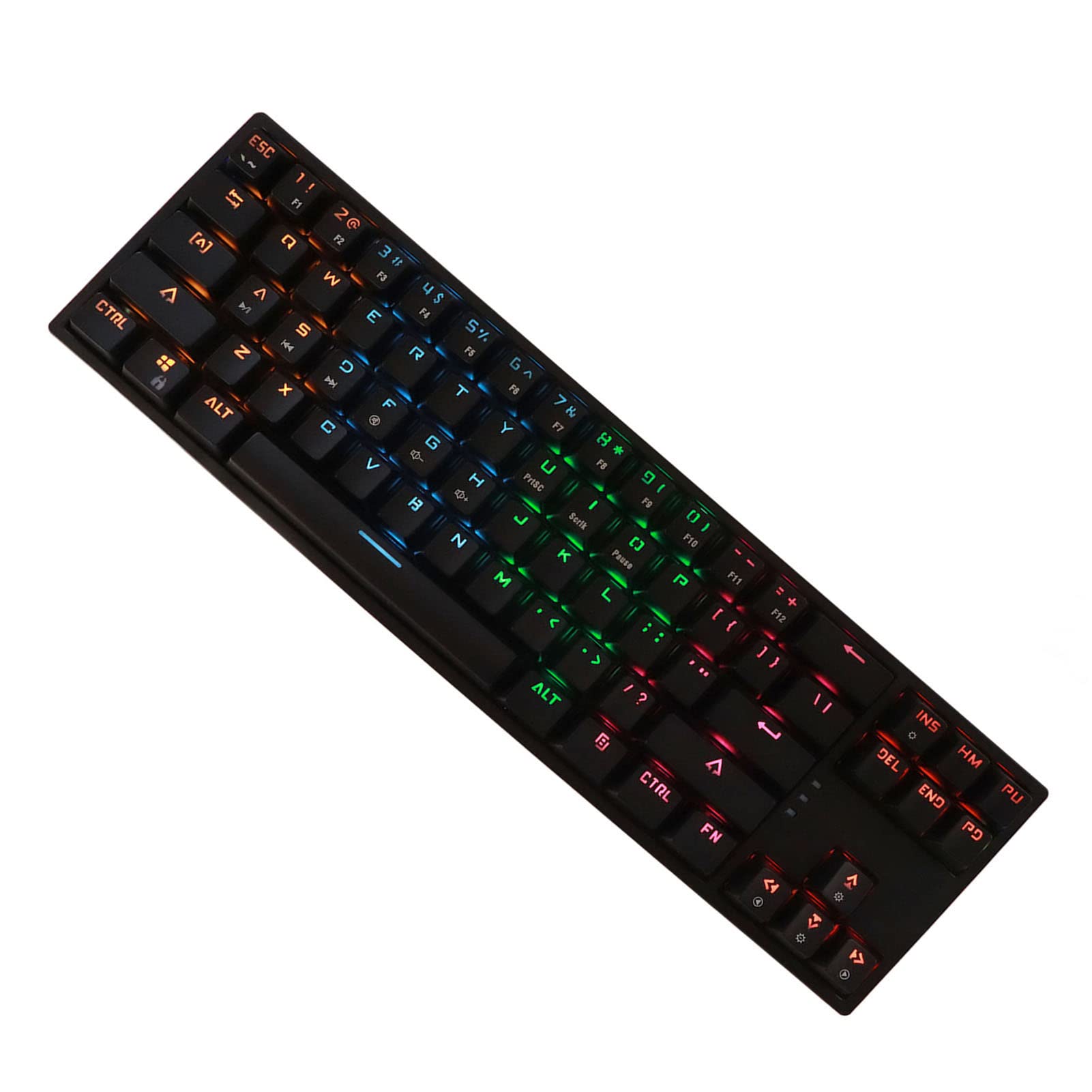 ⭐️K⭐️ K71 Mechanical Gaming Keyboard, 71 Keys RGB Backlit Gaming