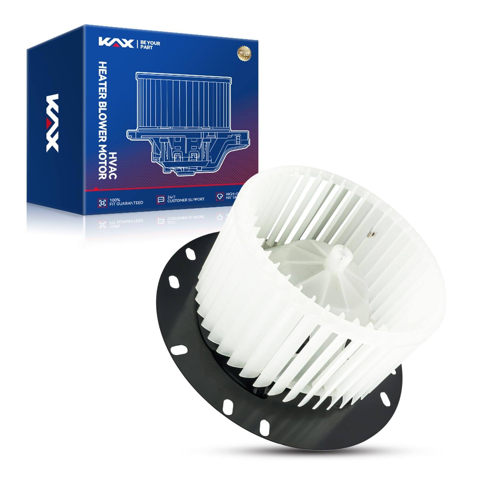 KAX AC Blower Motor for E150/E250 2003-2014, E350 Super Duty 99-19, 21-24