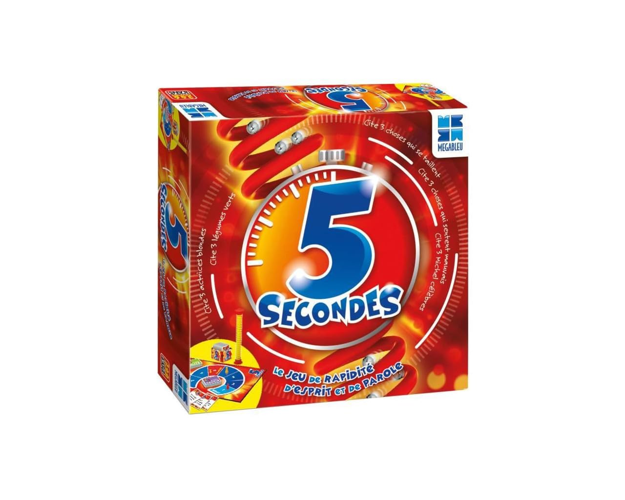 Megableu 678078 Board Game - Board Games (Red, Box)