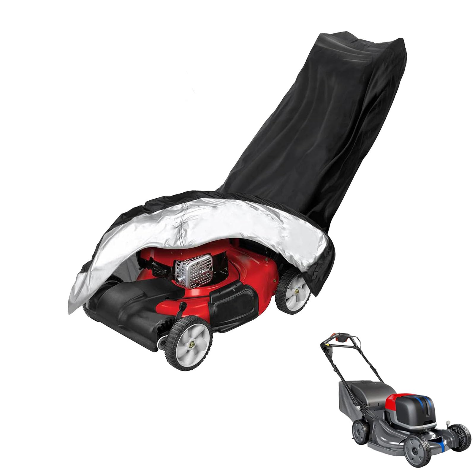 lawnmower cover Compatible with Honda HRX-BE HRX217EXA6 ,waterproof and sun,suitable for indoor and outdoor use all year round, comes with a storage bag โ image 1