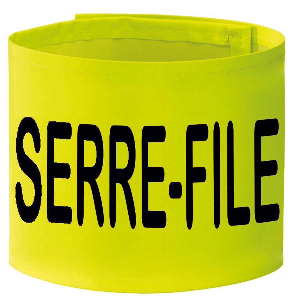 Lot de BRASSARDS 10 Guide-File ET 10 Serre-File (S/M)