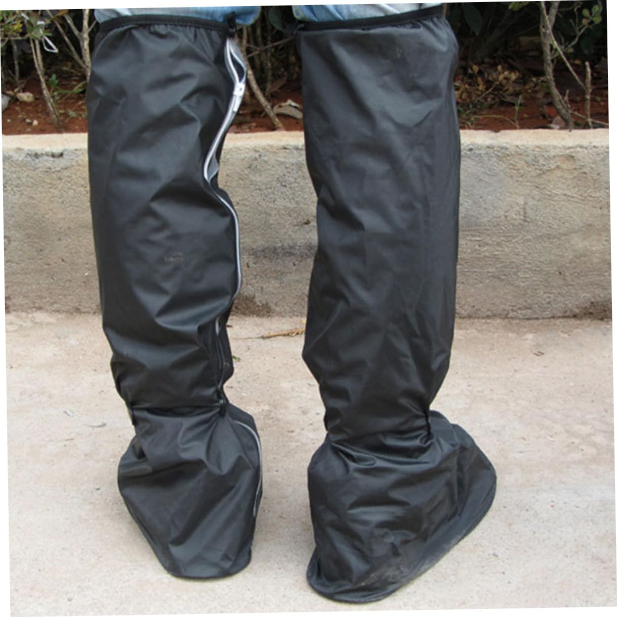 Beavorty Botas De Impermeables Cubrezapatos Protector Antideslizante Reutilizables y Plegables para Diario o Condiciones Húmedas