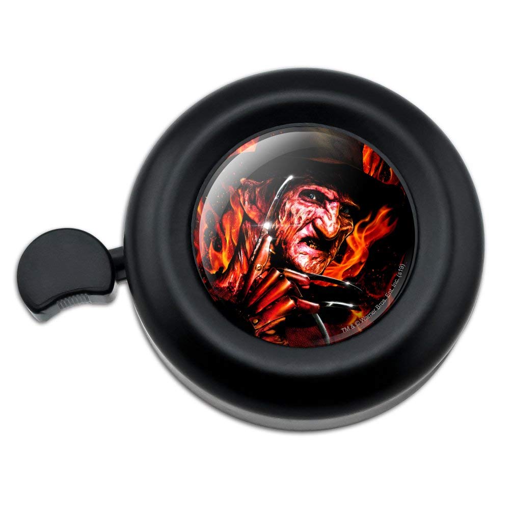 GRAPHICS & MORE A Nightmare on Elm Street Freddy's Fire Bicycle Handlebar Bike Bell