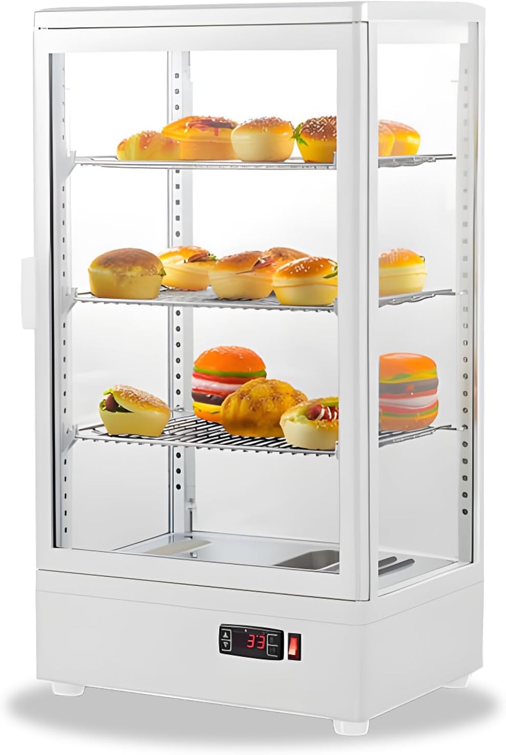 楽天市場】保温ショーケース 2段 背面オープン PRO-62HG【 業務用