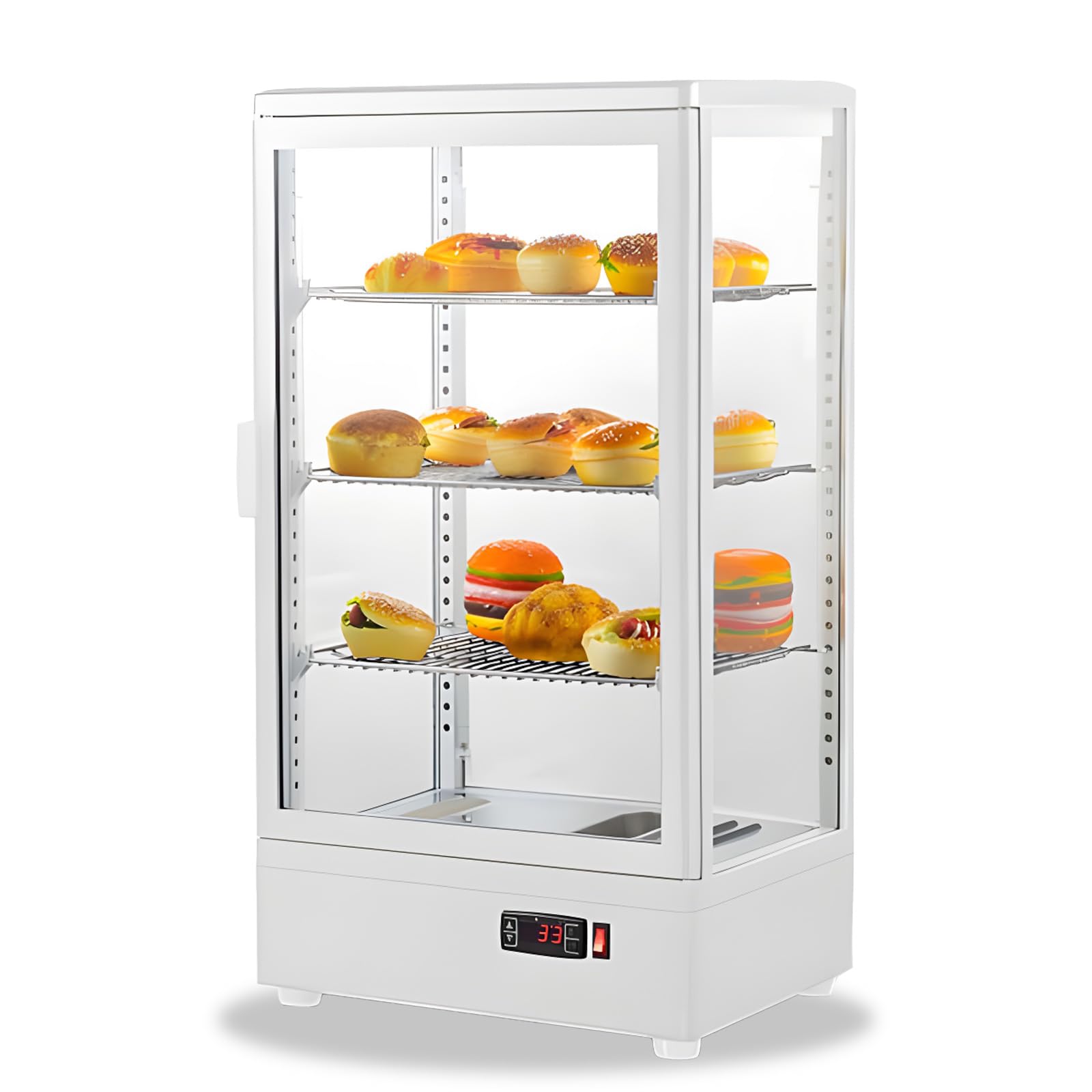 Amazon.co.jp: 18Depot ホットショーケース 保温 省エネ コンパクト
