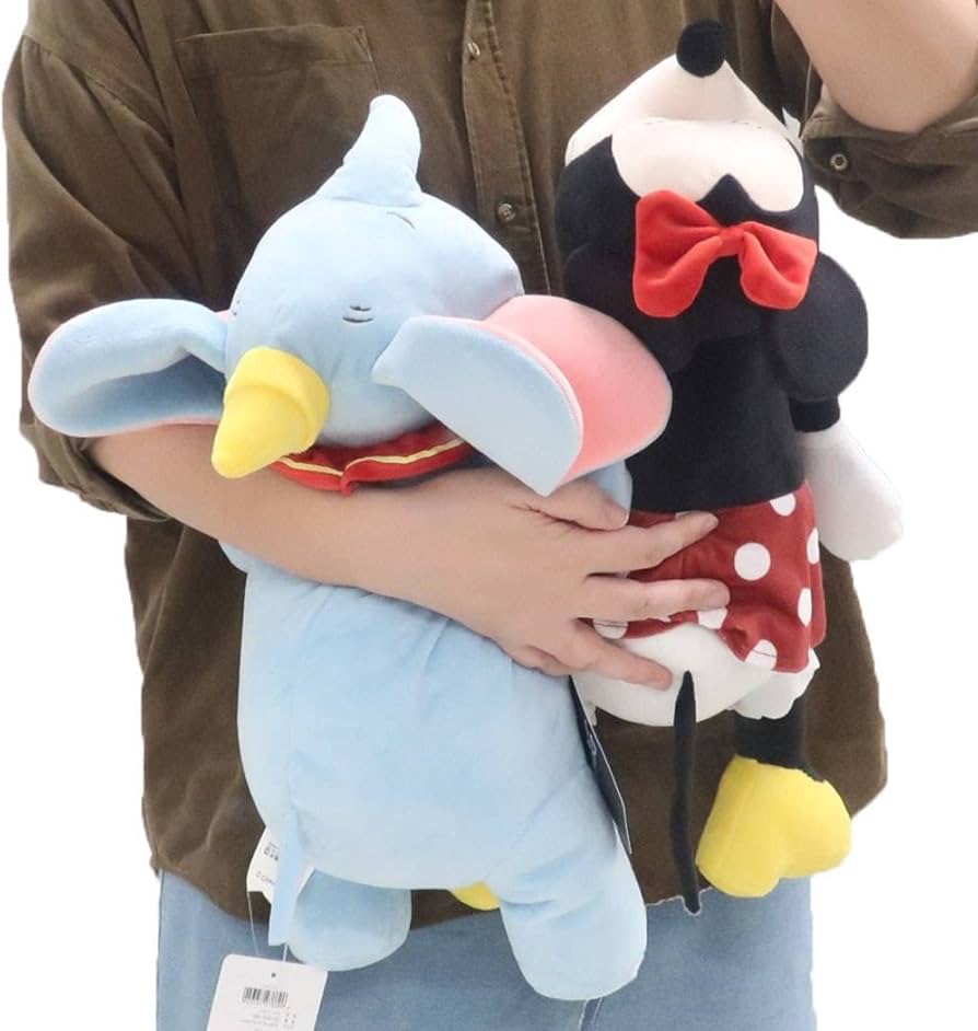 Amazon.co.jp: 丸眞 クッション ディズニー ダンボ スリープブルー H36