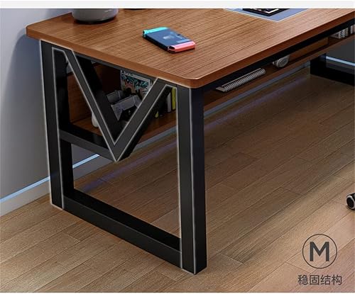 Miniatura 5 de SMLJLQ - Escritorio para computadora, mesa de juegos, oficina, dormitorio, estudio, escritorio para estudiantes en casa