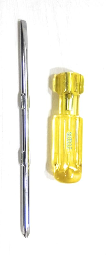 Tata Agrico Plastic 2 In 1 Screwdriver (6.0 x 100 mm/Dia x Length)
