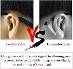 5 Pack Sports Eyeglasses Holder Strap Sunglasses Lanyard Cotton Neck Cord Retainer of Mini Tree