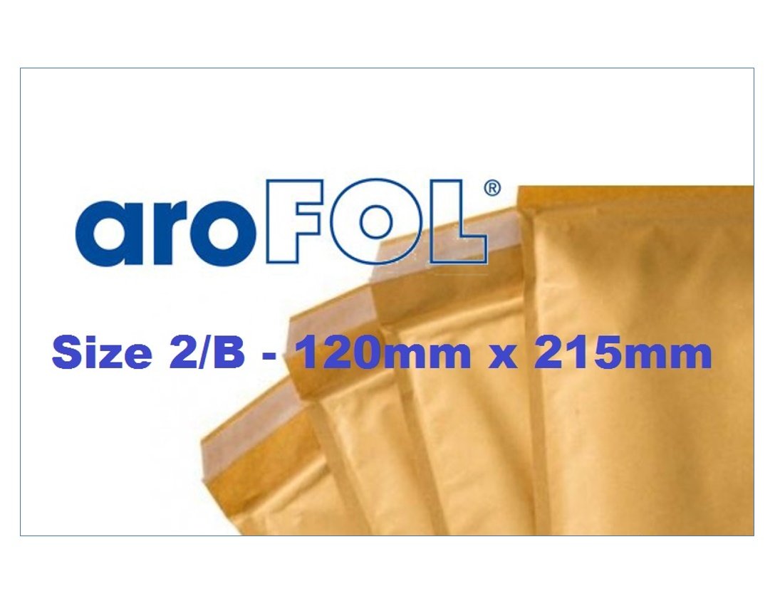 AROFOL Bubble Buste Imbottite Buste Postali Mailer Oro Bianco Tutte Le - Foto 4