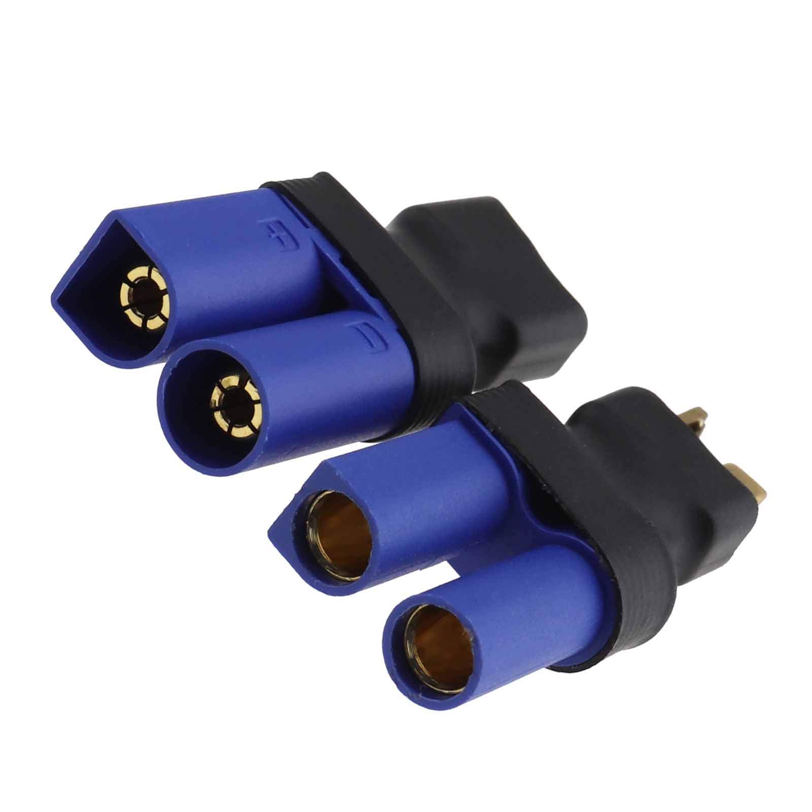 YINETTECH EC5 Adapter-Set – 4 Stück Stecker/Buchse Auf T-Anschluss Für RC Modelle, UAV & Modellautos