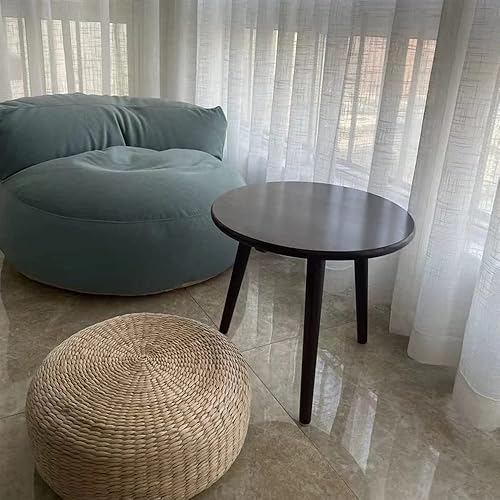 Miniatura 6 de Puf de chenilla, lavable, ultra suave, otomano, sin relleno, para niños y adultos, sillón perezoso, sofá, asiento de suelo, muebles de sala de estar