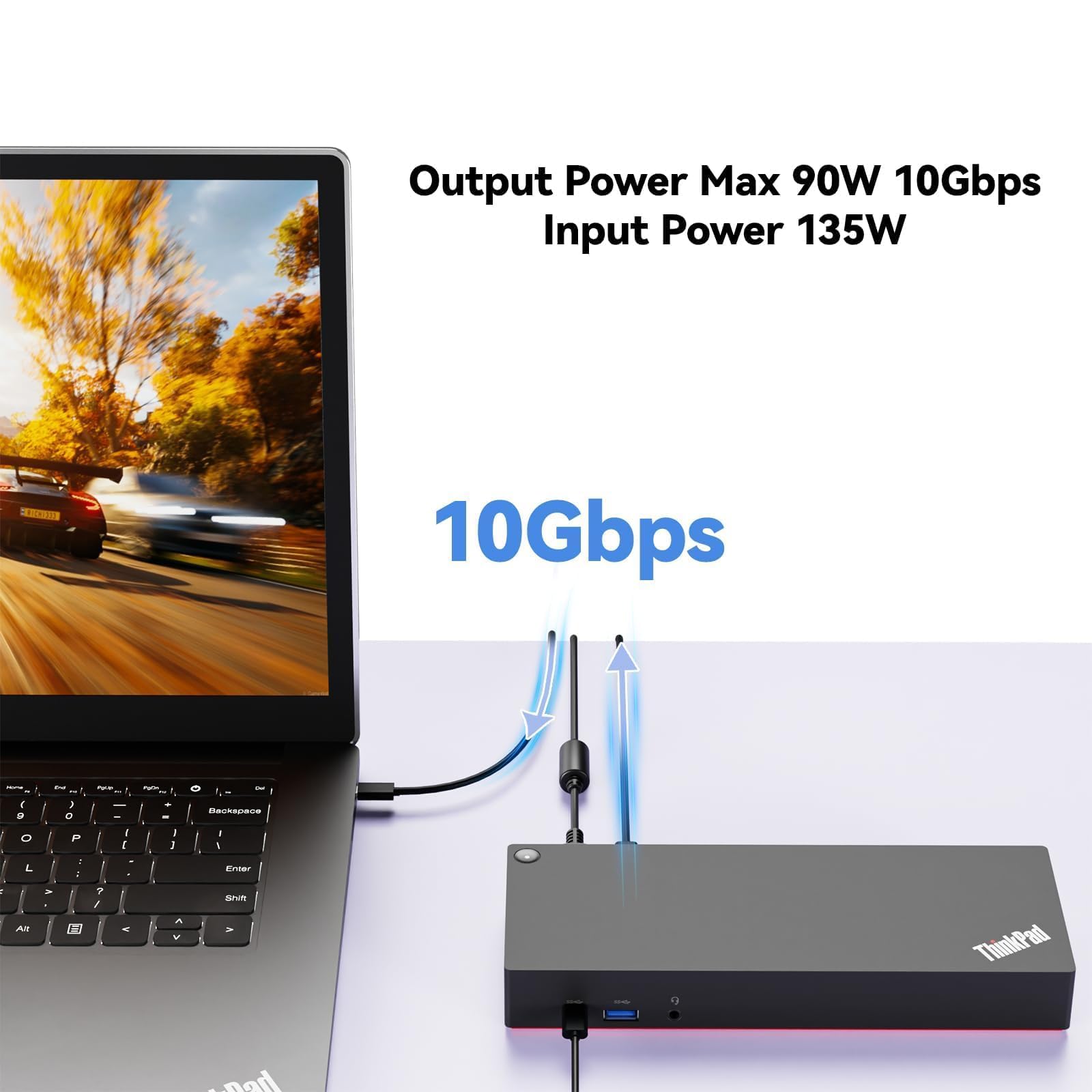 Amazon.co.jp: ThinkPad 40AF0135 ユニバーサルハイブリッドドッキング
