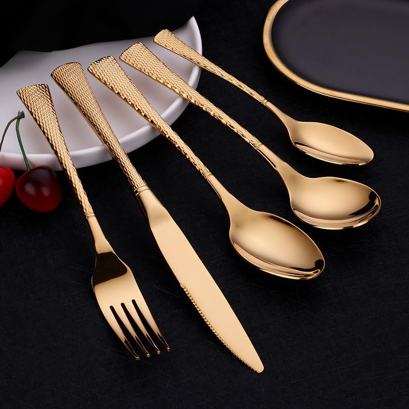Set Cuchillos Cocina 5 Piezas Acero Inox