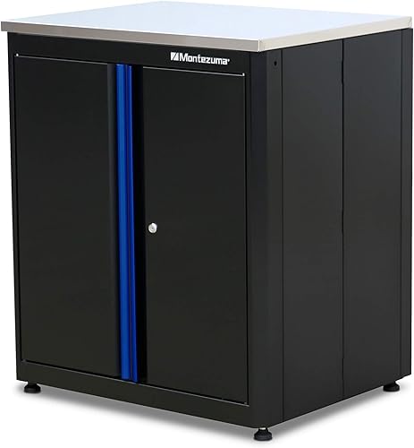 Miniatura 6 de Montezuma Estación de trabajo modular de acero de 2 piezas y juego de organización de herramientas