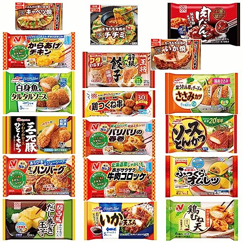 【冷凍 弁当惣菜】 お弁当・食卓の一品追加・ファミリーだんらんに最適な18種 お家飲み お家パーティーの決定版