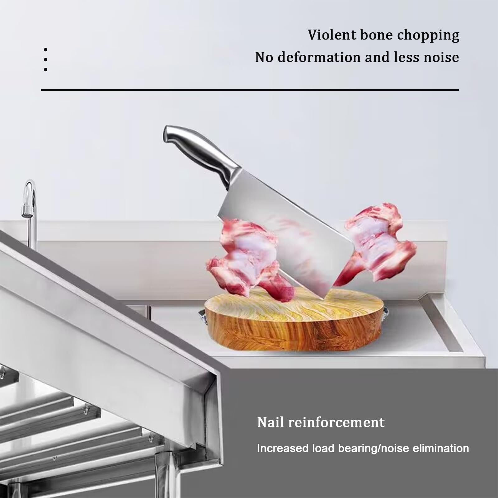 Height Adjustable Stainless Steel Top Workbench Size: 36