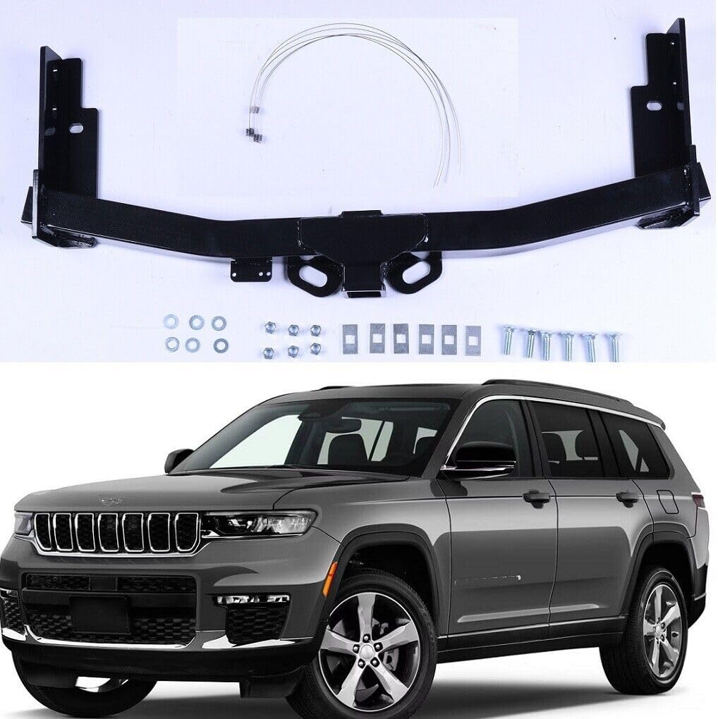 2-inch for Jeep Grand Cherokee L 3-Row 2021-2025 2026 Trailer Hitch Tow Receiver 2" Accessories
