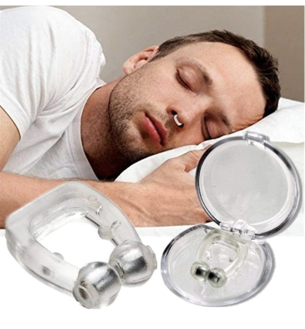 See full amazon price history chart for ALI CREATION Anti Snoring Nose Clip Device Men Women Snoring Snore Stopper Relief Nasal Strip Anti-Snoring Device ALI CREATION Anti Snoring Nose Clip Device Men Women Snoring Snore Stopper Relief Nasal Strip Anti-Snoring Device (B0C6L5M9HX) Amazon Price History, Amazon Price Tracker