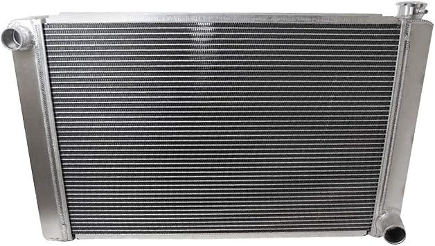 Racing Power R1021 25" Single Pass Universal Alum Chevy Radiator W/M Holes L25 X 19 X W3"