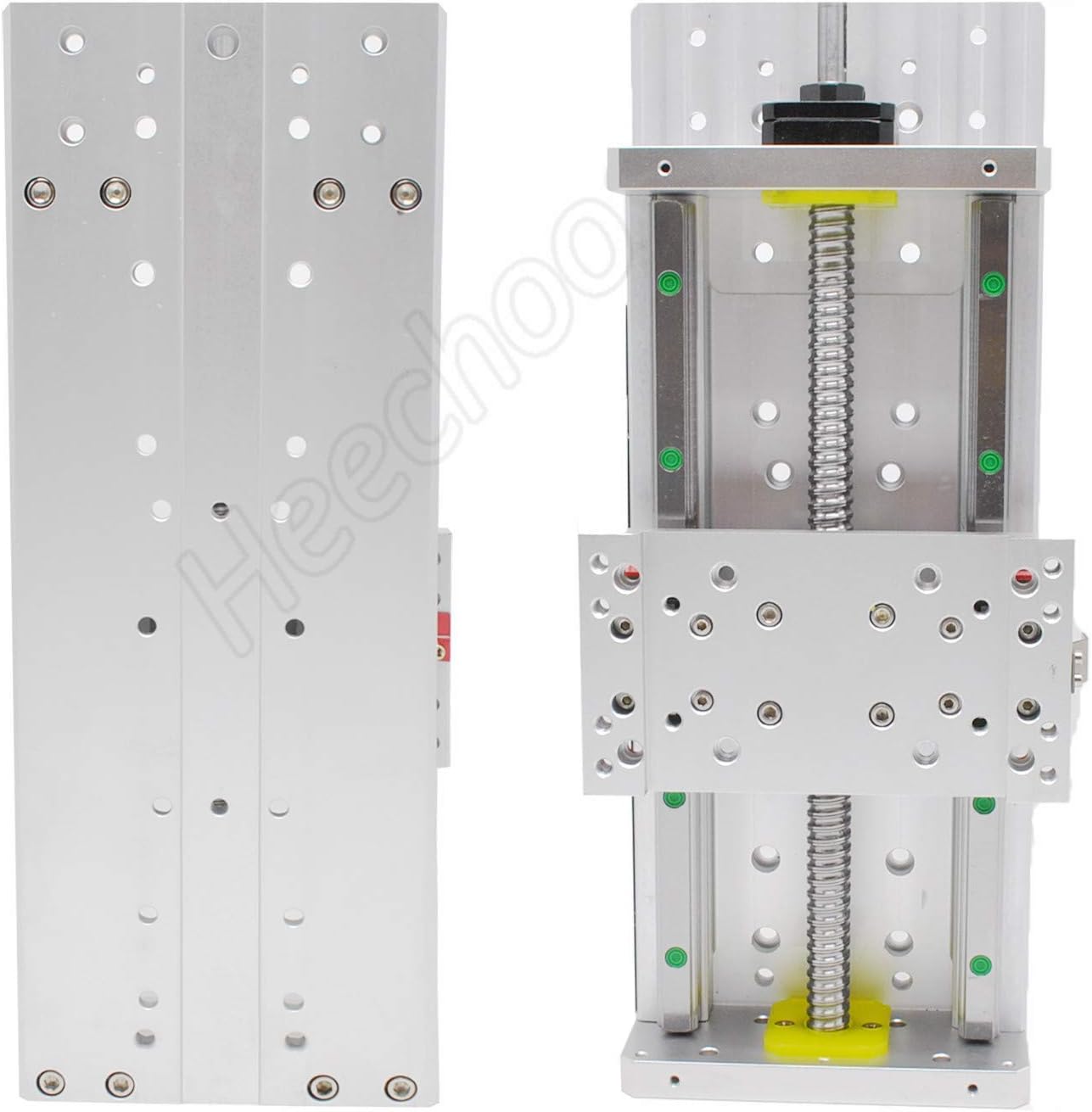 OITTo Heavy Duty Linear Stage Actuator Ballscrew 1605 + HG15 Linear Rail Guide 600mm for Z-Axis CNC