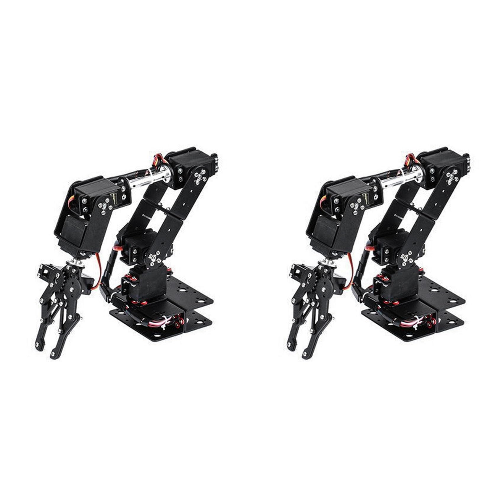 2X Zestaw Chwytaków do Ramienia Mechanicznego Robota 6DOF Manipulator DOF Manipulator Klasy Przemysłowej do Robotyki