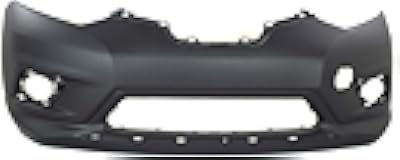 Evan Fischer Front Bumper Cover Compatible with 2014-2016 Nissan Rogue Primed - CAPA