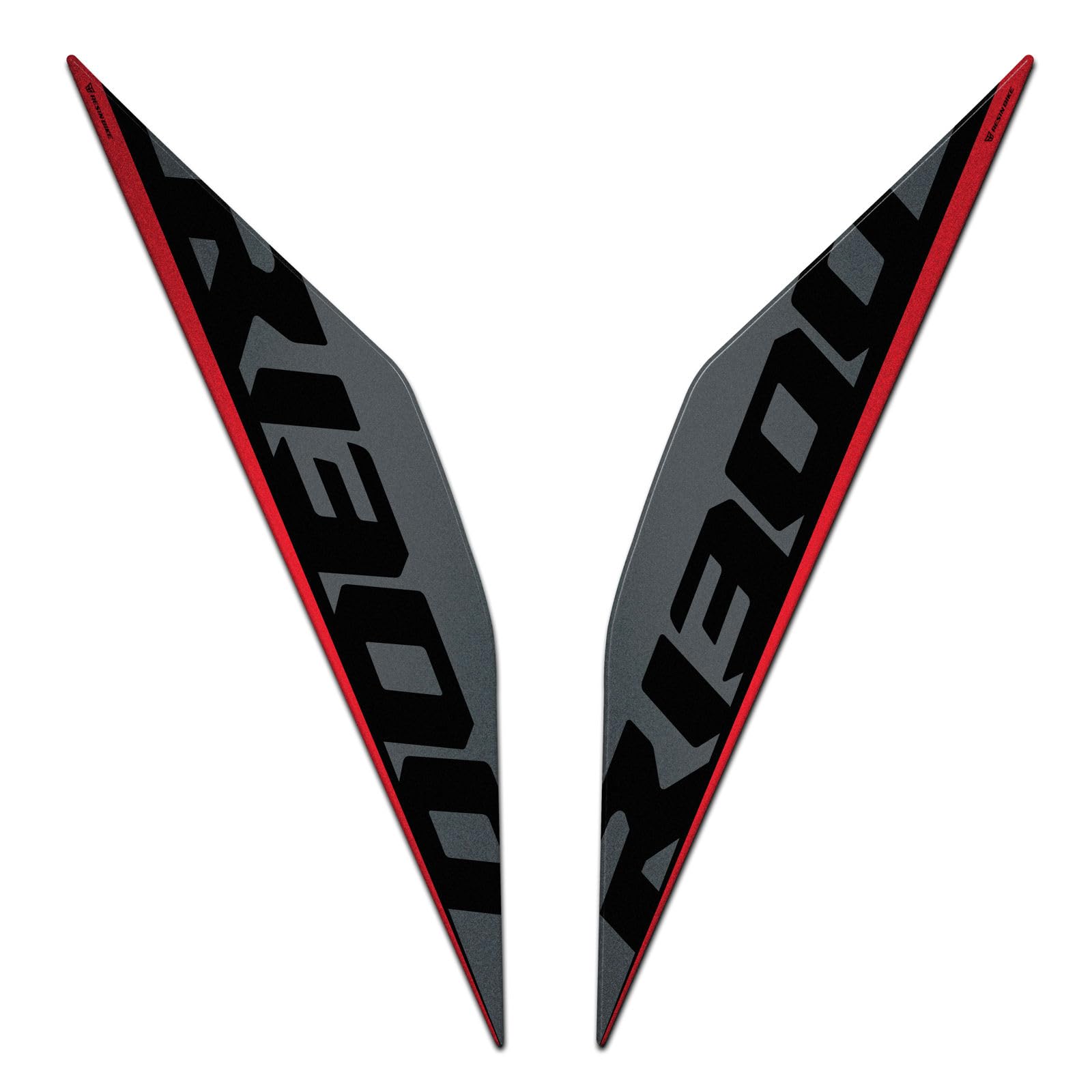Resin Bike Adesivi Moto Compatibile con BMW R 1300 GS 2023-2026. Protezione Cupolino Frontale da Urti e Graffi. Adesivi Resinati Carboon Look con Effetto 3D Made in Italy