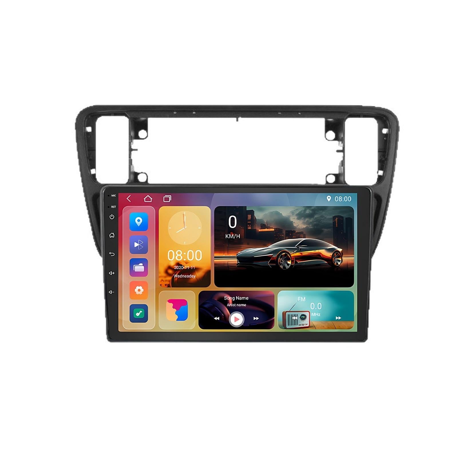 Autoradio Double DIN 9" pour VW UP Skoda Citygo-e iv 2011-2017