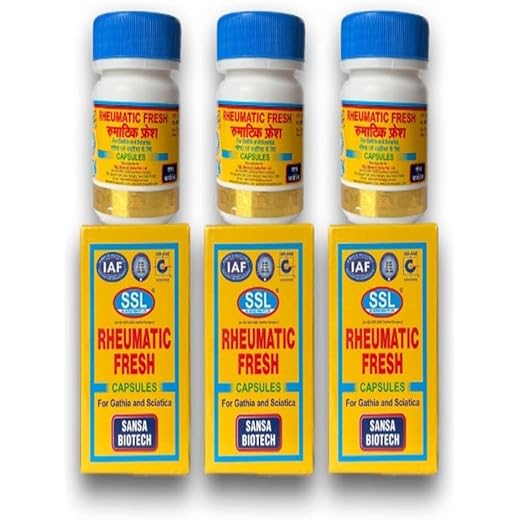 SSL Rheumatic Relief Capsules - 20 Capsules