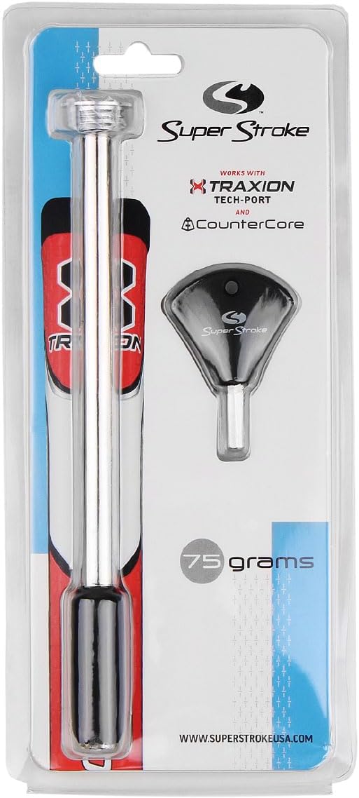 SuperStroke 75G Counter Core, Black, silver (RSS163)