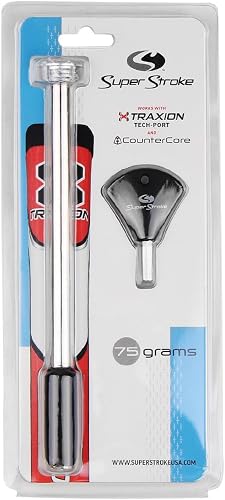 SuperStroke unisex adult CounterCore Weight, Black, 75g US